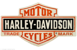 harley davidson retro logo